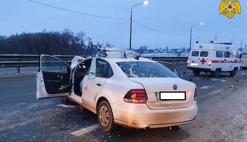 В жестком ДТП в Малоярославецком районе пострадали несколько человек