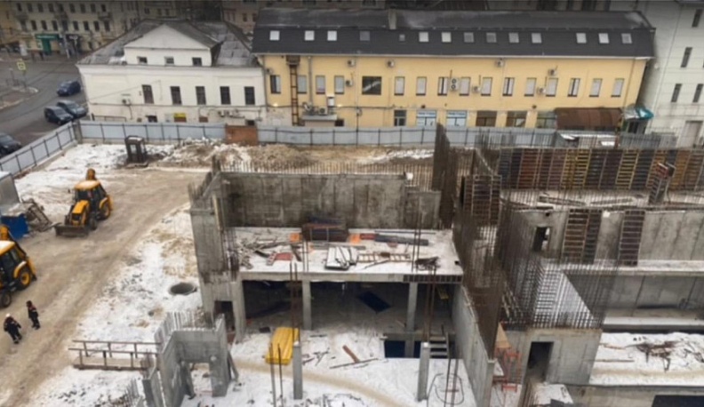 Строительство нового здания Калужского театра юного зрителя идёт полным ходом