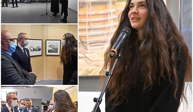 Владислав Шапша поделился впечатлениями о выставке Агне-Марии Силкинайте в ИКЦ