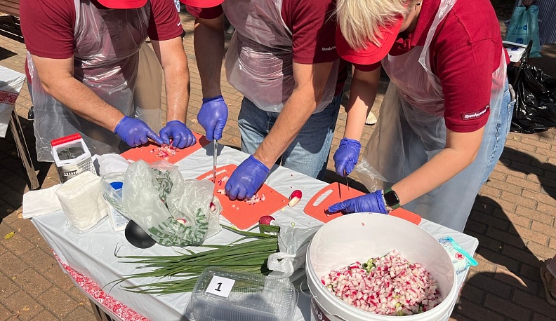 В Калуге состоялся фестиваль окрошки