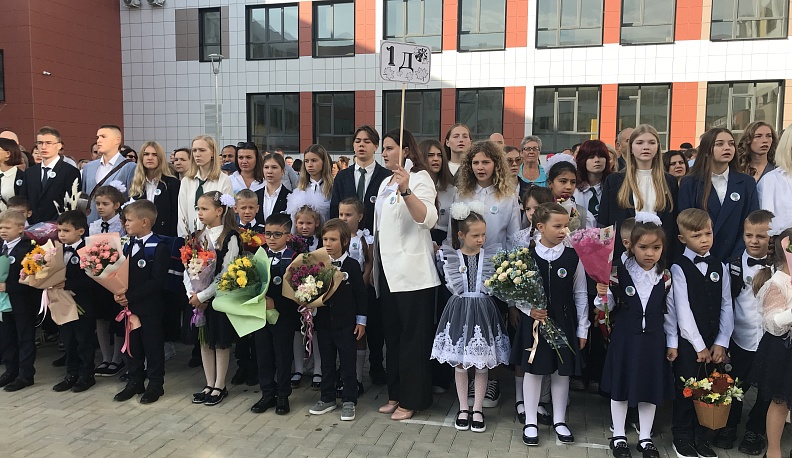 Новую школу открыли в День знаний в Обнинске