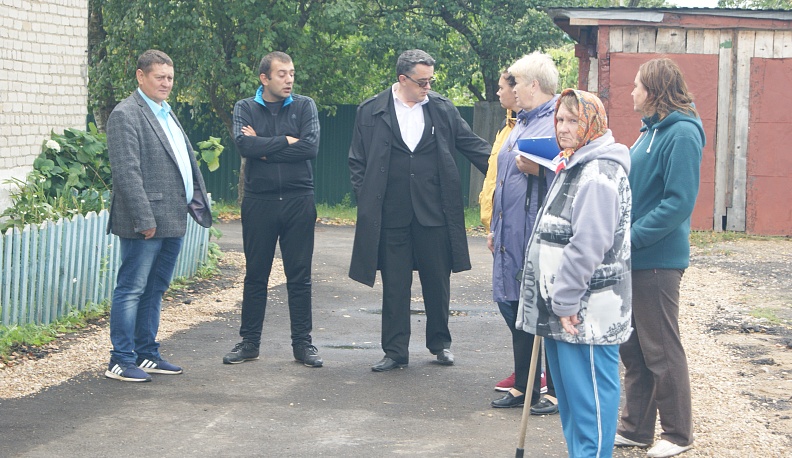 В Куйбышевском районе прошла предварительная приёмка дворовых территорий