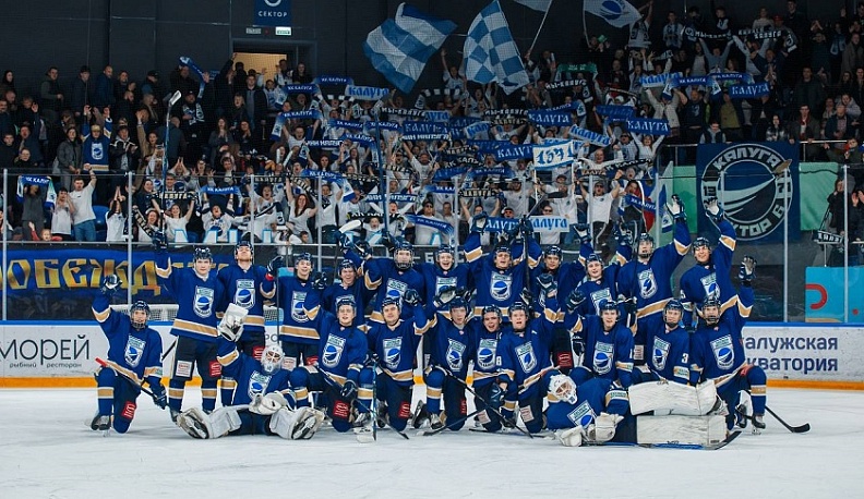 ХК «Калуга» обыграл «Брянск» со счётом 6:1