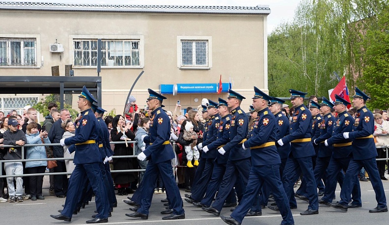 В Малоярославце прошёл парад Победы