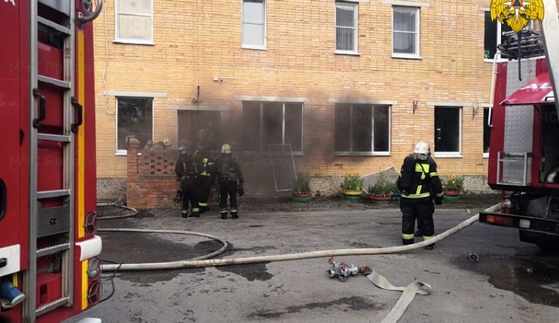 В Калуге загорелся детский сад из-за неисправного холодильника