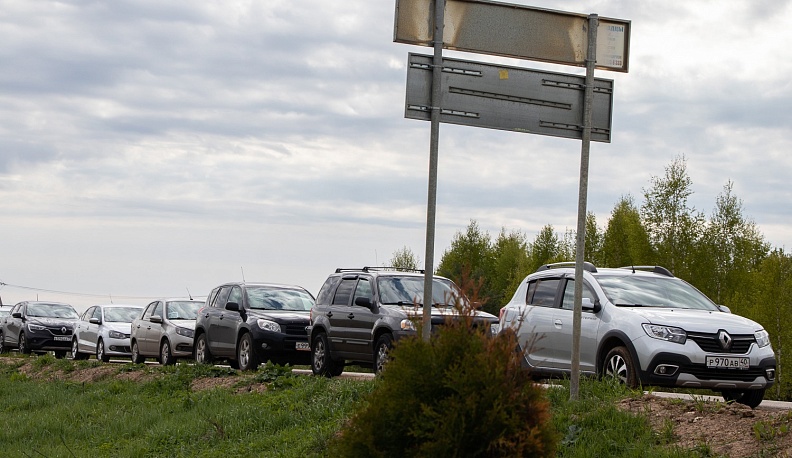В Калужской области прошел автопробег, посвященный Дню Победы