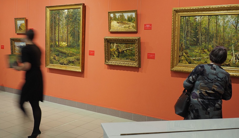 В Калуге открылась выставка работ Ивана Шишкина из собрания Русского музея