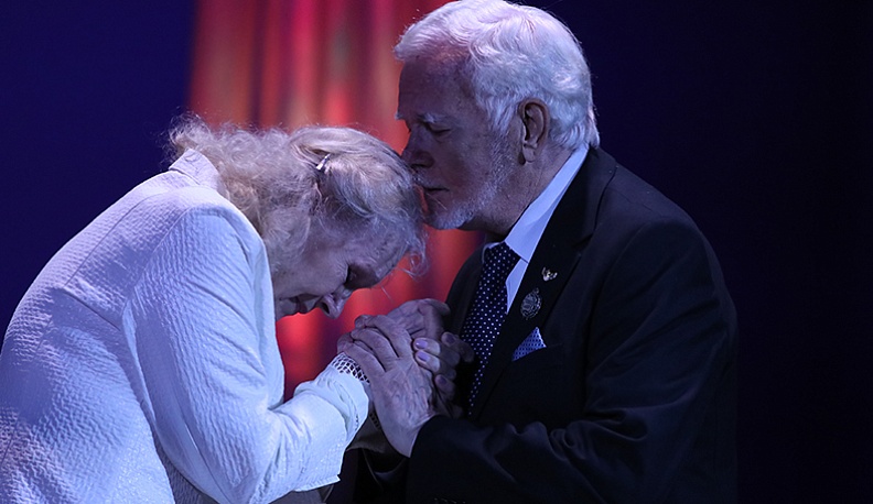 Тамара Глеклер и Михаил Пахоменко.