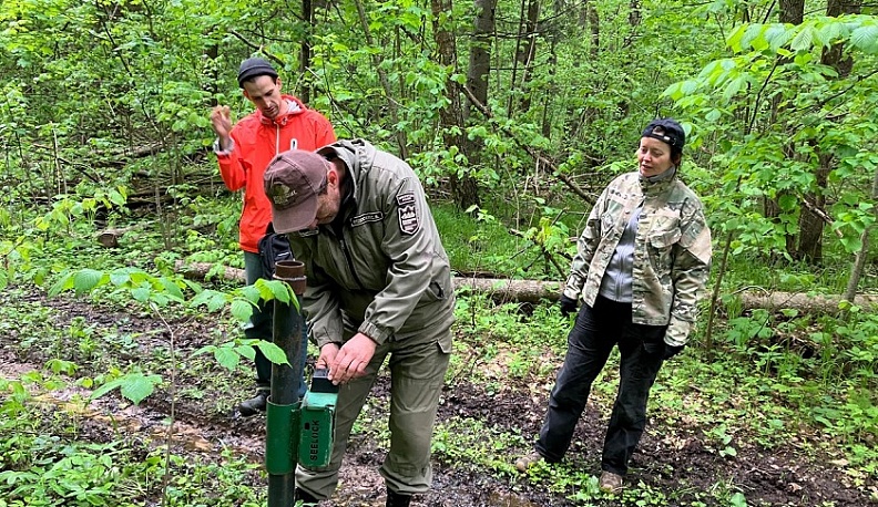В заповеднике «Калужские засеки» завершилась первая в этом году волонтерская смена