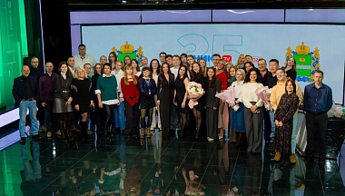 Владислав Шапша поздравил ТРК «Ника» с 35-летием