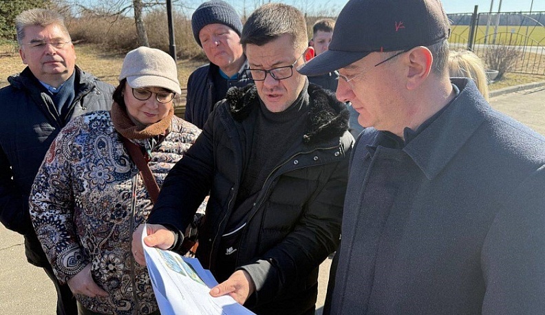 Владислав Шапша посетил Жуковский район с рабочей поездкой