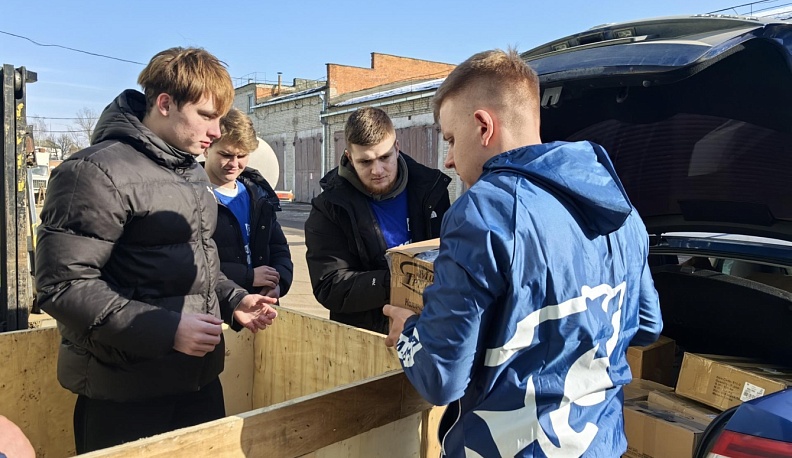 Более 10 тонн гуманитарной помощи отправили калужане в Курскую область