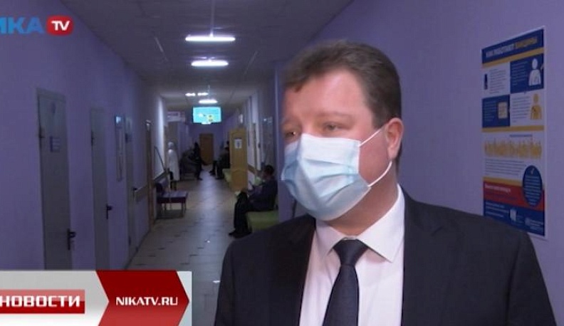 Замгубернатора Калужской области привился от коронавируса