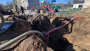 В Калуге на улице Промышленной модернизируют коллектор по национальному проекту «Инфраструктура для жизни» 