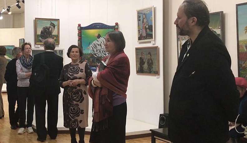 В Обнинске открылась выставка произведений художника Юрия Шерова