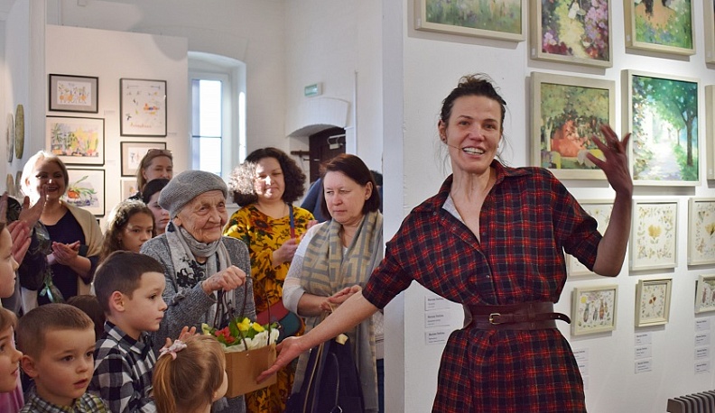 В Тарусе художники «открыли» весну