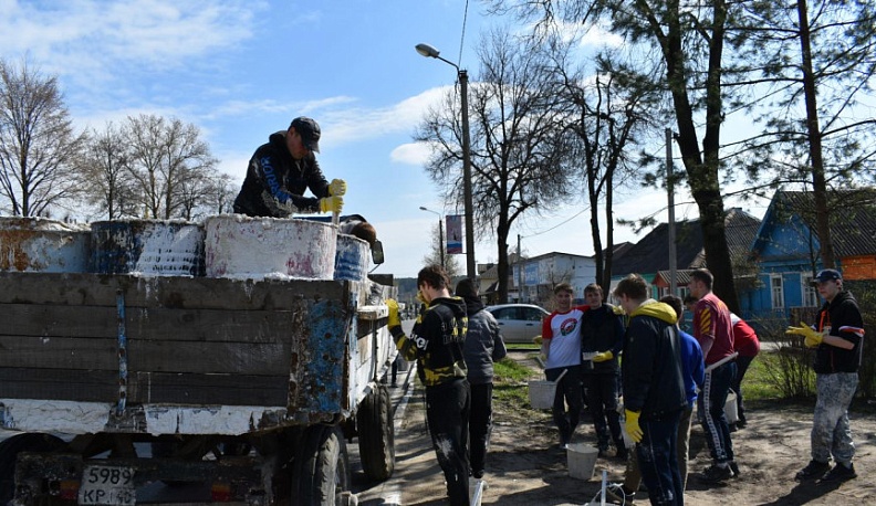 В Кирове студенты побелят несколько тысяч деревьев