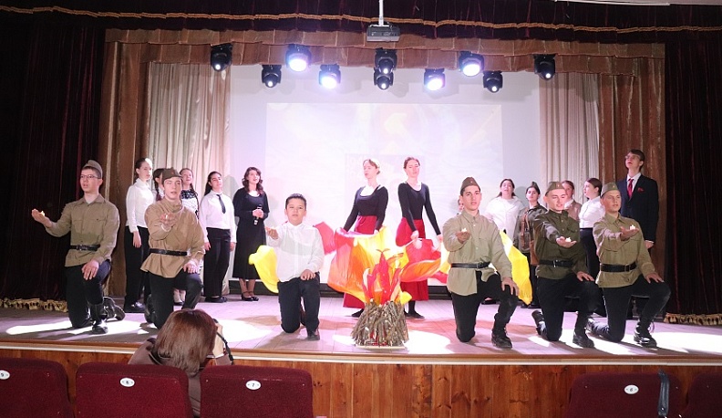 Мещовские школьники чтут память своих дедов и прадедов