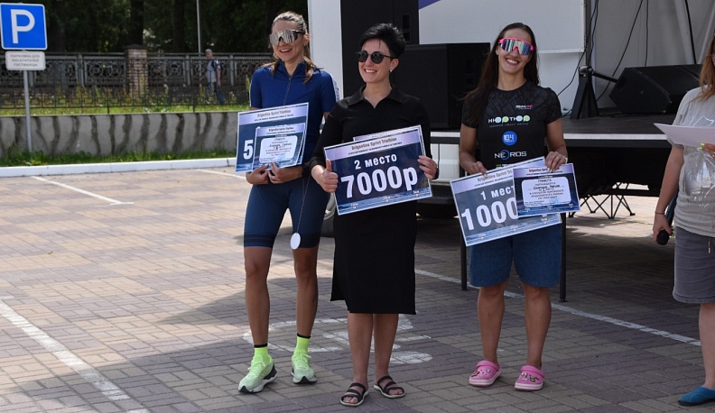 Почти 70 спортсменов приняли участие в триатлоне в Людинове