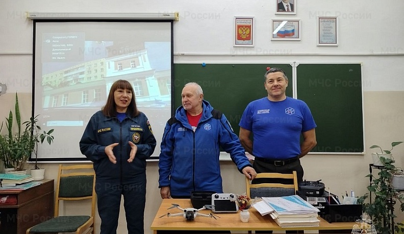 Калужским школьникам рассказали о БПЛА