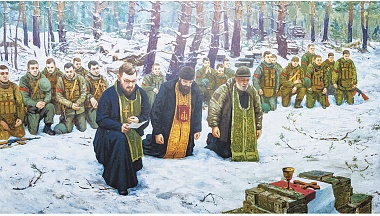 Картины  с передовой