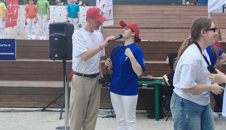 Активисты Движения Первых провели праздник для юных калужан