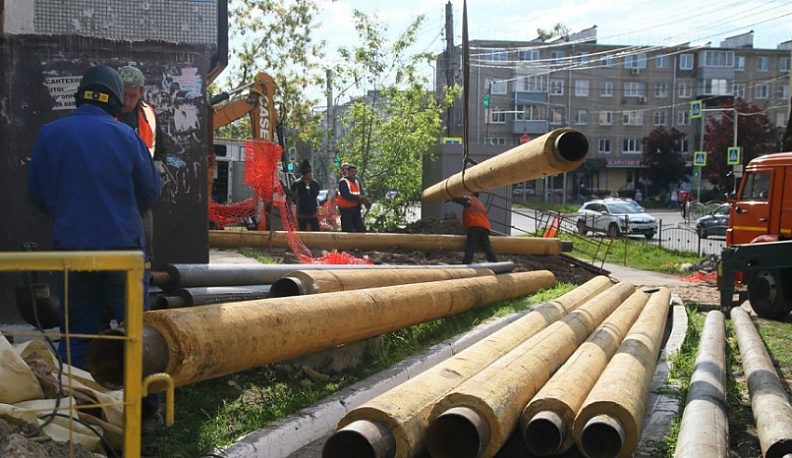 В Калуге продолжается реконструкция теплосетей