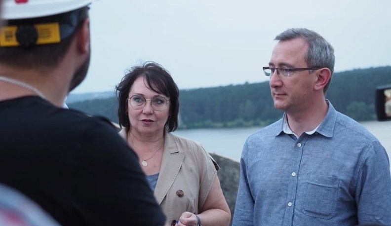 Владислав Шапша потребовал принять экстренные меры по недопущению разрушения подпорной стены на стройплощадке музея Космонавтики