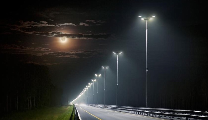 В Калужской области на 11 дней отключили светильники на участке трассы А-130