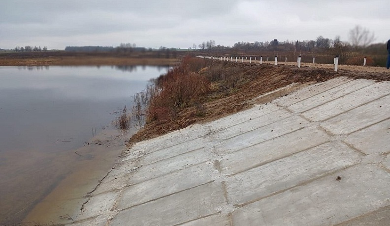 В Сухиничском районе завершился капремонт гидротехнических сооружений