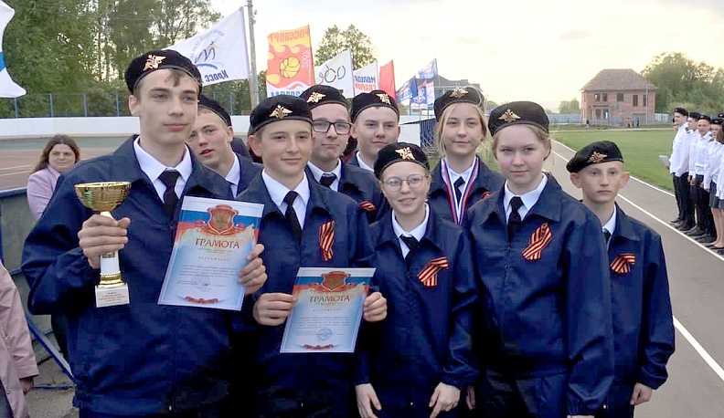 Школьники Сухиничского района соревновались в военно-спортивной игре «Зарница»