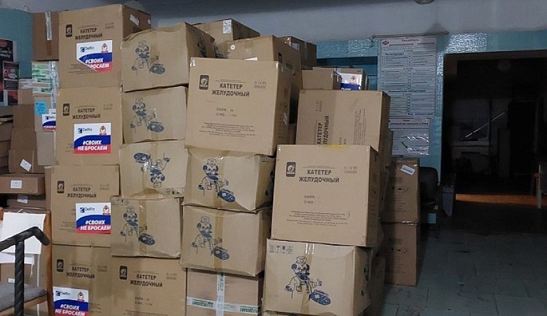 Олег Калугин передал гумпомощь калужским кантемировцам, участвующим в СВО