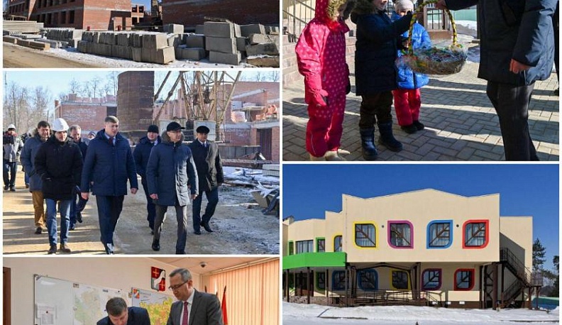 В Кондрове до конца года завершат строительство школы для 1000 учеников