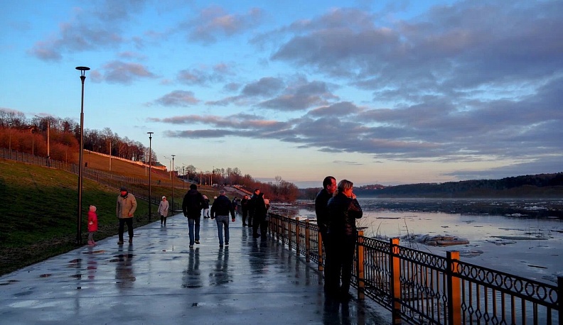 В Калуге набережная Оки выдержит паводок
