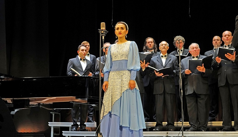 Мужской академический хор калужской филармонии отпраздновал юбилей