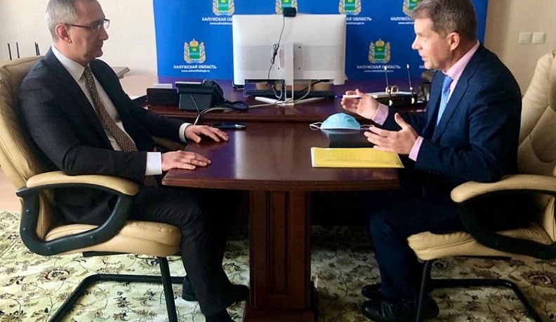 Владислав Шапша встретился с новым руководителем КБ №8 в Обнинске