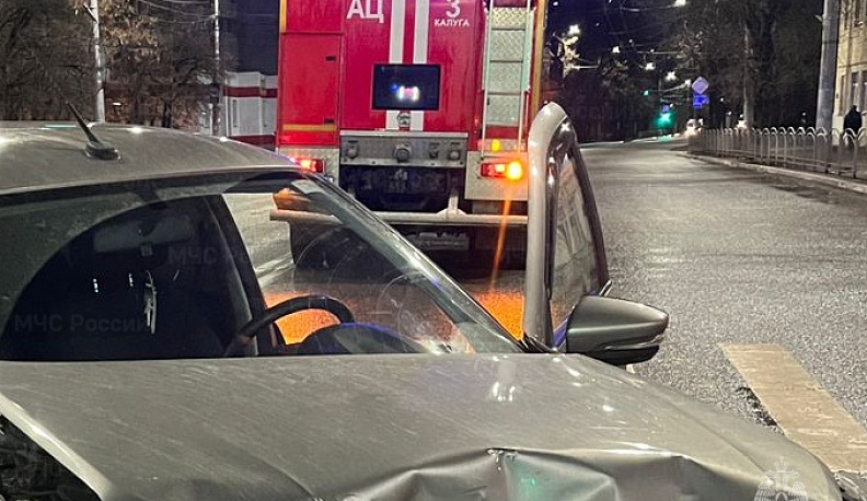 Две «Гранты» стакнулись в Калуге