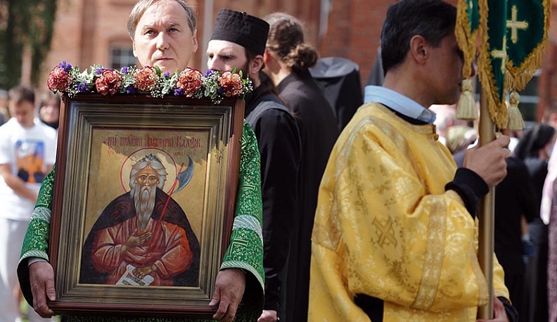 В Калуге отпраздновали День памяти святого Лаврентия Калужского