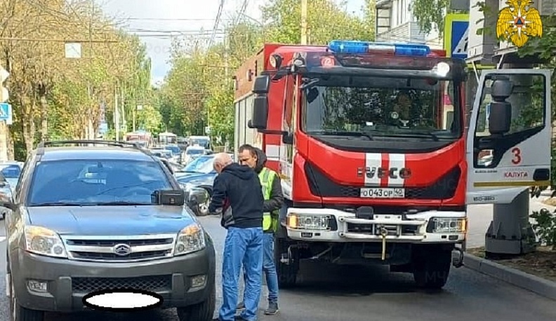 В Калуге на улице Рылеева произошла авария с летальным исходом