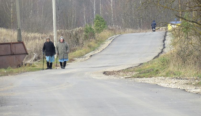 Кировские трассы благоустраивают по проекту поддержки местных инициатив