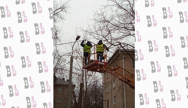 После обращений в интернете в Балабанове восстановили уличное освещение 