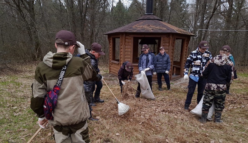 Школьники Ульяновского района принимают участие в «Марше парков»