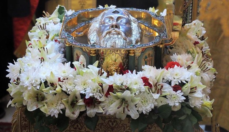 Калужане встретили мощи святого благоверного великого князя Александра Невского