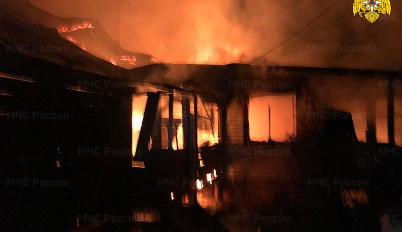 В Тарусе при пожаре погибла 86-летняя женщина