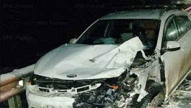 В Жуковском округе столкнулись два автомобиля