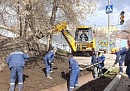 Сотрудники водоканала провели субботник в центре Калуги