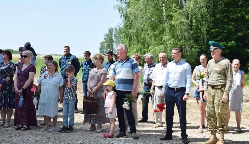 В Тарусском районе увековечили память павших воинов