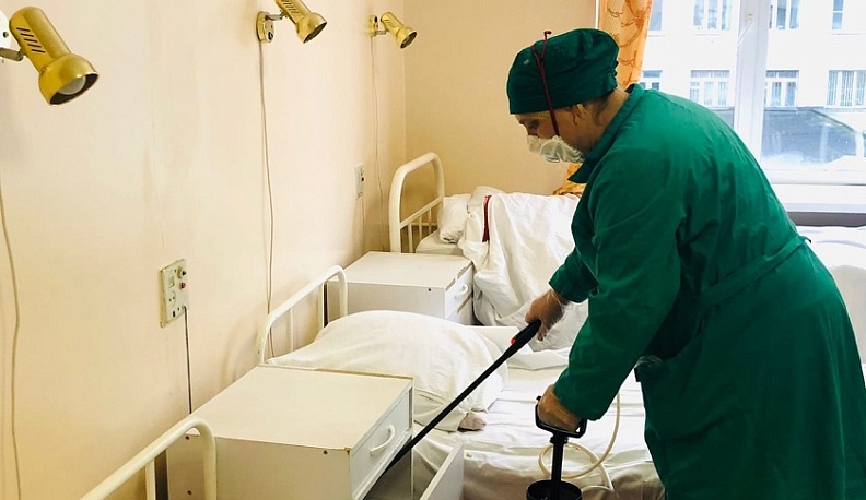 В обнинской КБ №8 провели дезинсекцию