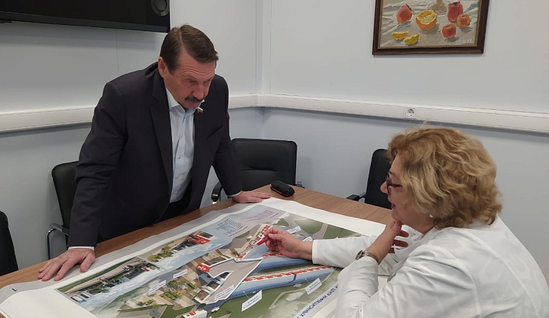 Депутат Госдумы Геннадий Скляр обещал свою поддержку Калужской областной инфекционной больнице