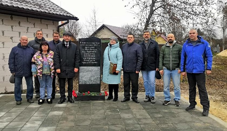 В селе Спас-Загорье Малоярославецкого района открыли новый памятник